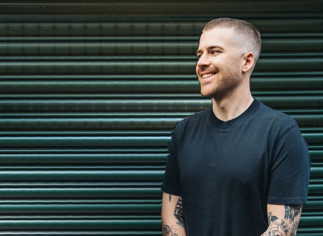Lewis Foster, founder of Grazer, smiling