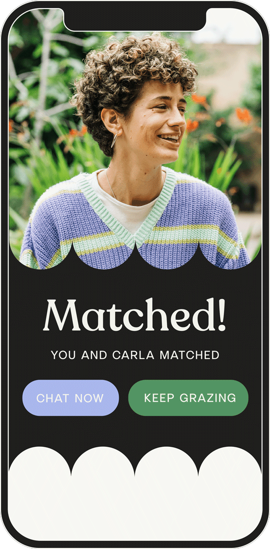 Grazer app profile screen